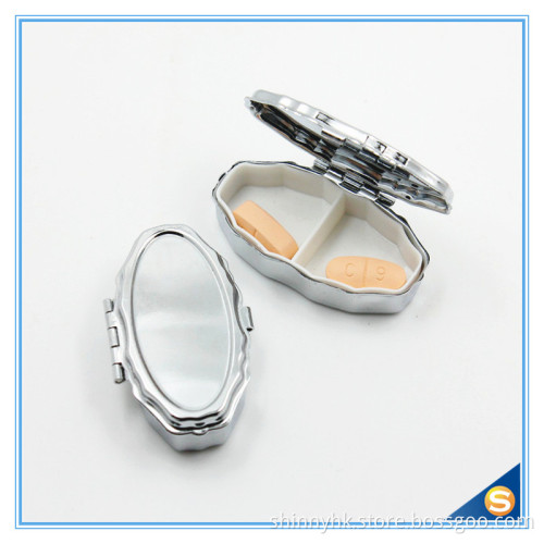 Portable Mini Design Metal Materials Japanese Pill Box